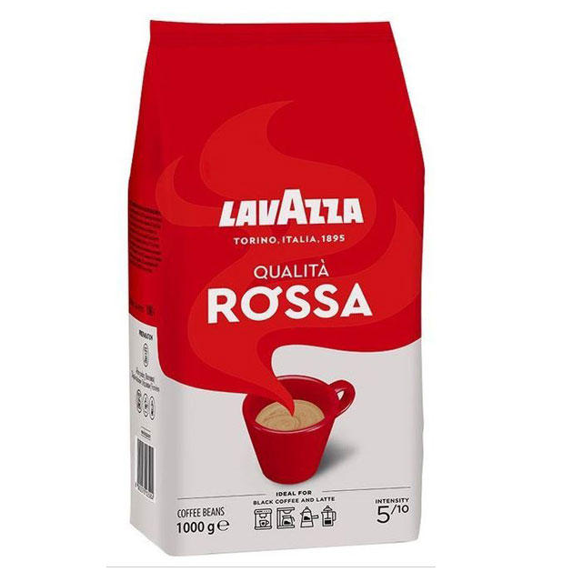 Lavazza koffiebonen qualita rossa (1kg)