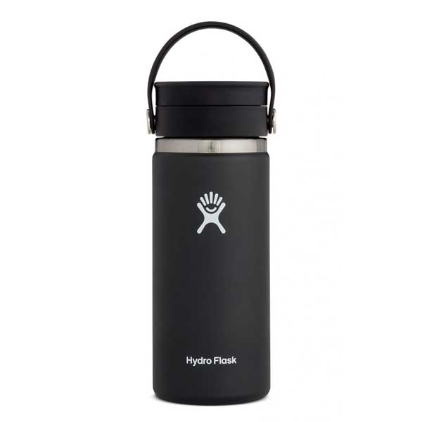 Hydro Flask Wide Flex Sip Lid Isolatie drinkbeker 473ml (16oz) - Zwart