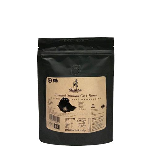 Barbera WASHED SIDAMO koffiebonen (250gr)