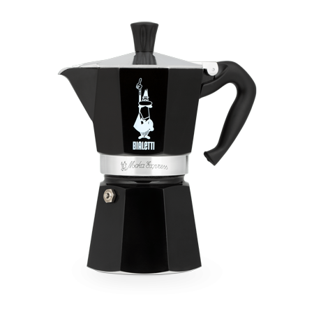 Bialetti Percolator Moka Express Zwart 6 tassen