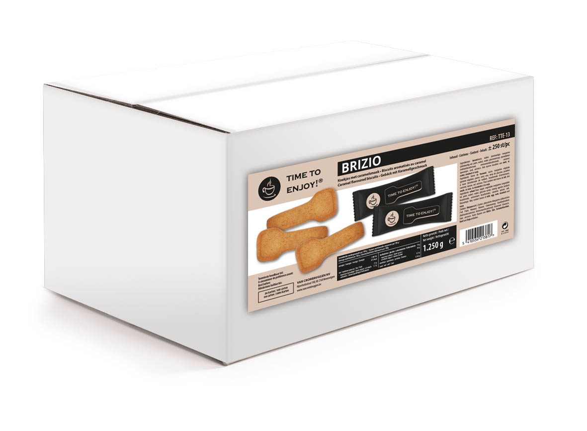 Time to enjoy BRIZIO koekjes (250stuks) afbeelding