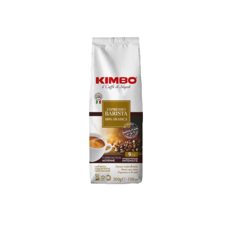 Kimbo Espresso Barista 100% Arabica (200GRAM gemalen koffie)