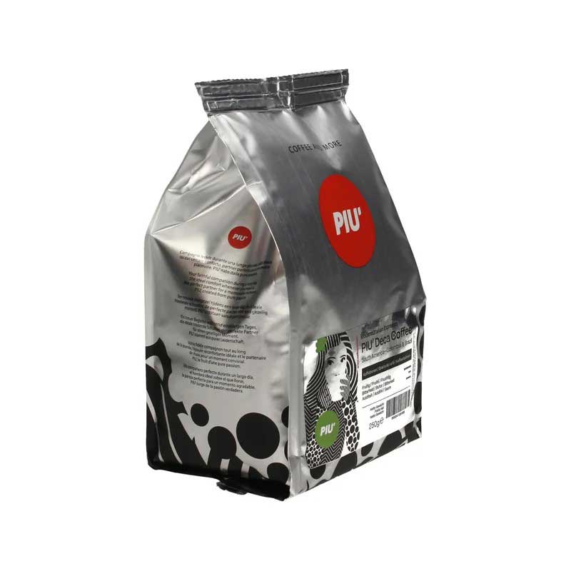 PIU koffiebonen DECA (250gr) afbeelding