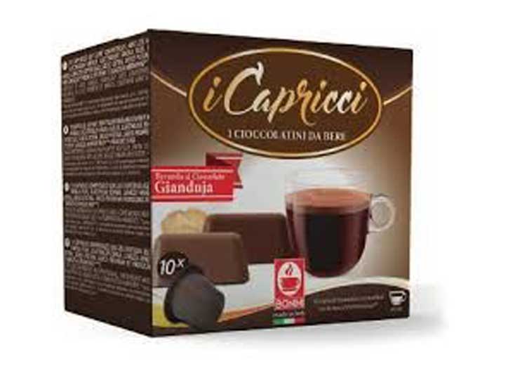 Caffè Bonini Gianduja capsules voor nespresso (10st )