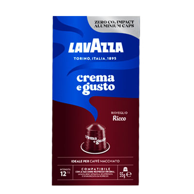 Lavazza Crema e Gusto RICCO capsules voor NESPRESSO (10st)