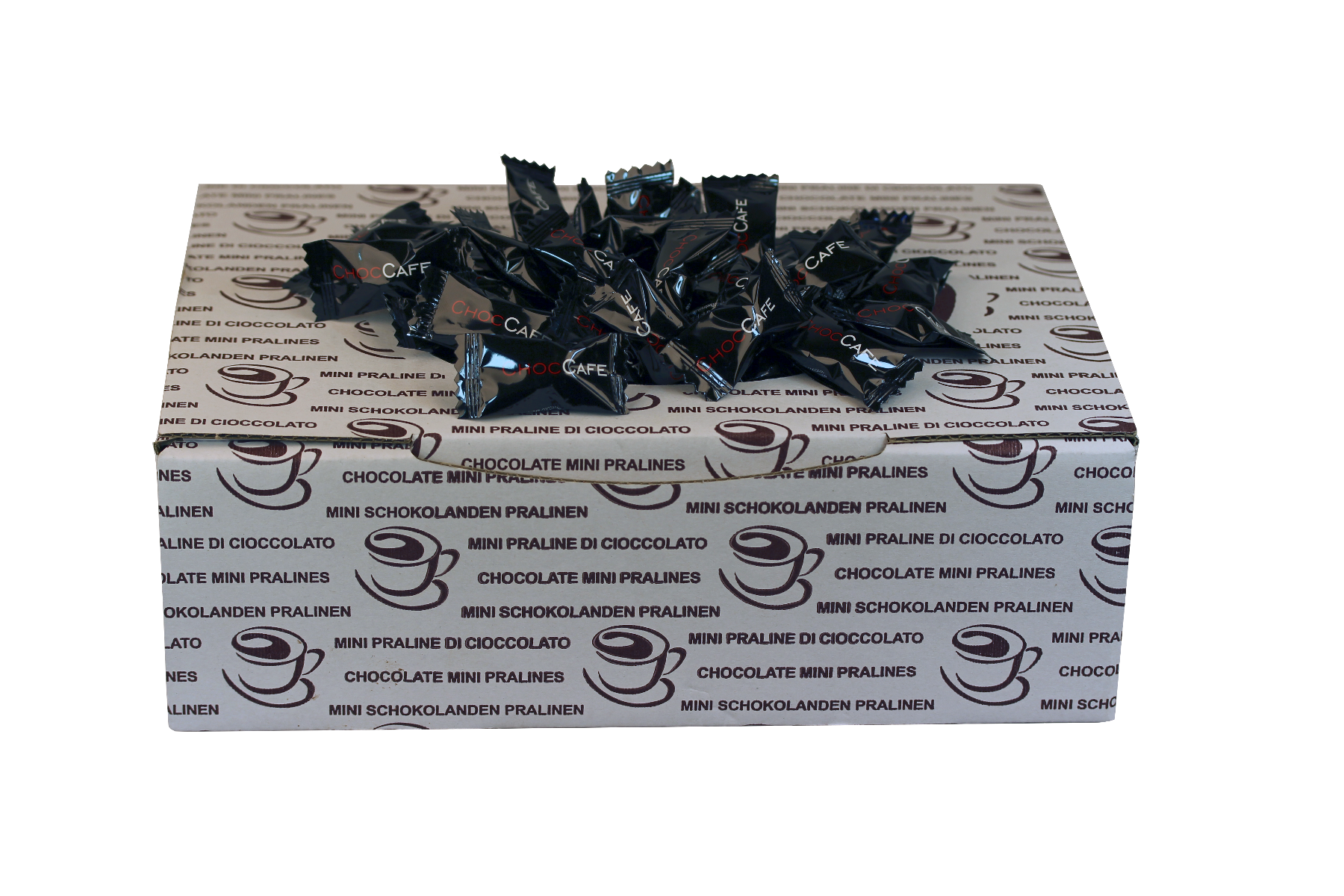Choc Cafe koffieboon met pure chocolade omhulling (1kg)