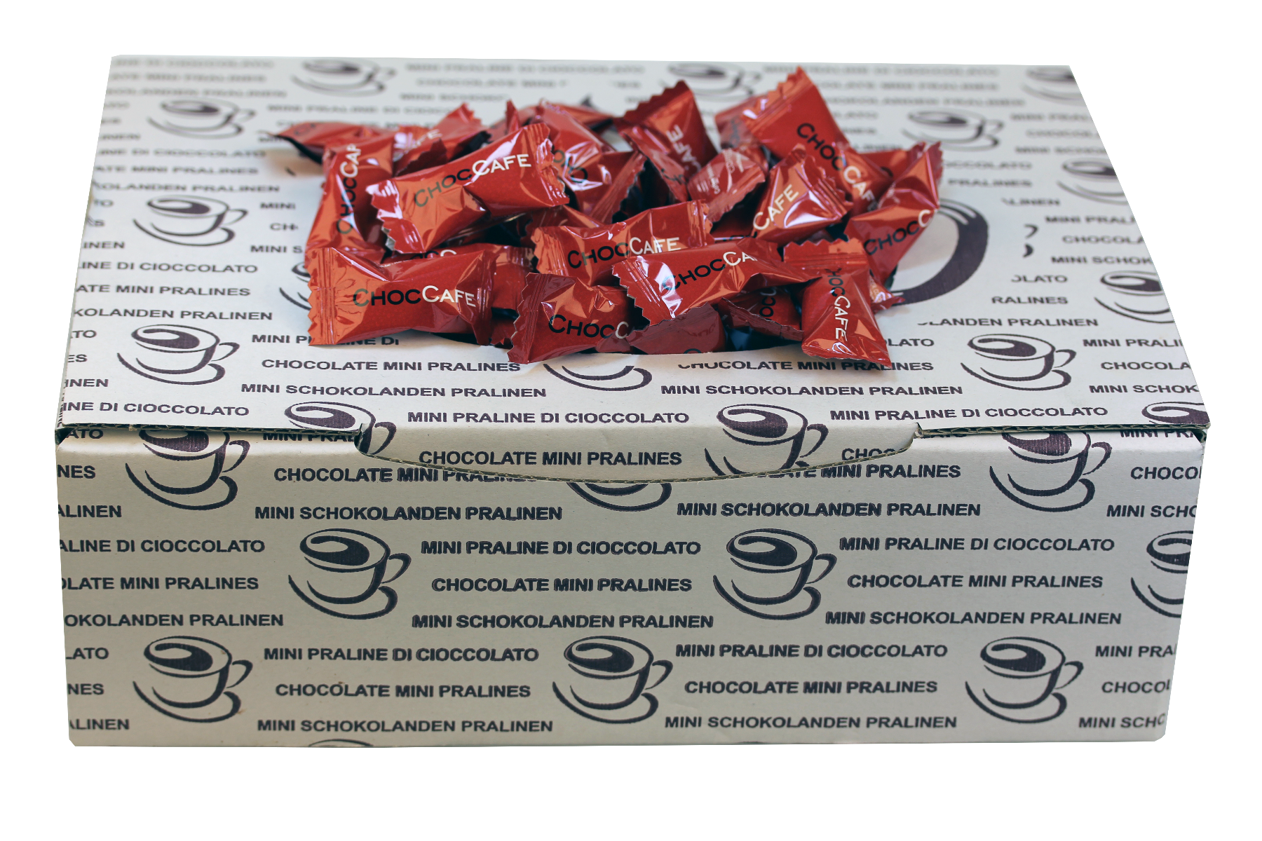 Choc Cafe koffieboon met melkchocolade omhulling (1kg)