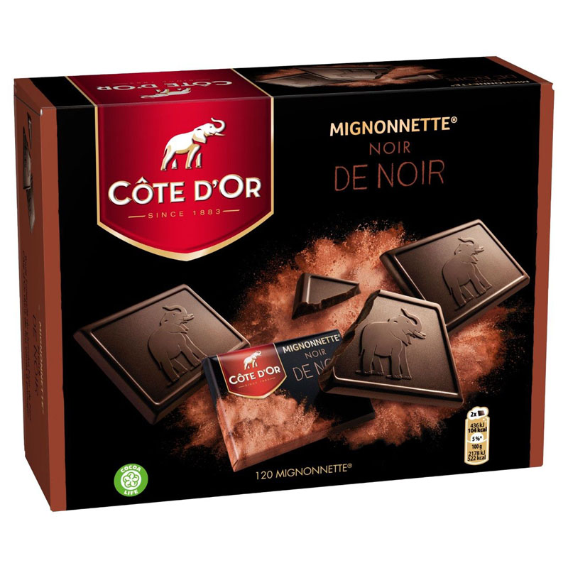 Côte d'or Mignonnette chocolade puur 120st afbeelding
