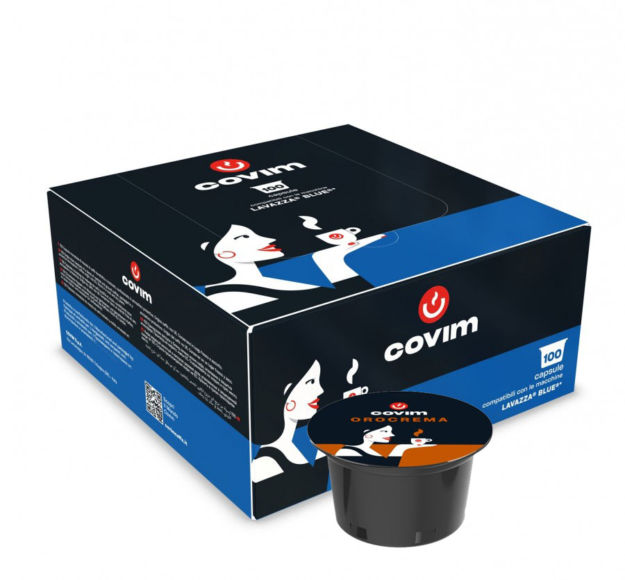 COVIM OROCREMA capsules compatibel Lavazza BLUE Machines (100st) afbeelding