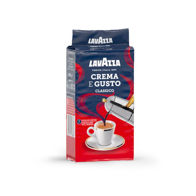 Lavazza Crema e Gusto (250gr gemalen koffie)