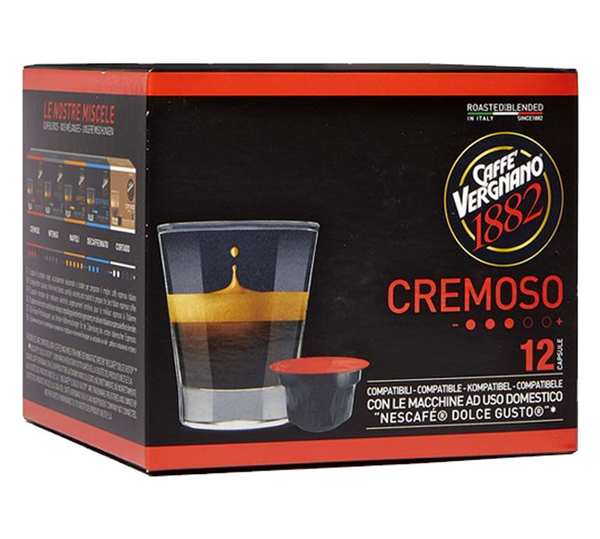 Caffe Vergnano Dolce Gusto capsules CREMOSO (12st)