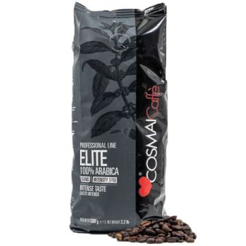 COSMAI koffiebonen ELITE (1kg) - HOUDBAARHEID 09-2025