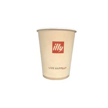 Illy karton beker espresso 89ml (1000st) 3 oz
