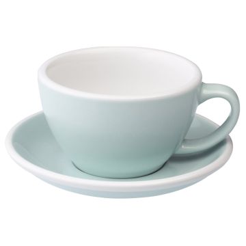 Loveramics egg café latte tas ZONDER ondertas (300ml) river blue