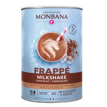 Monbana chocolade milkshake (1kg) THT 04/2024