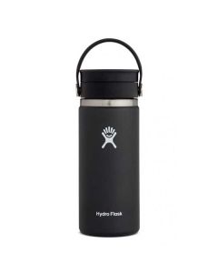 Hydro Flask Wide Flex Sip Lid Isolatie drinkbeker 473ml (16oz) - Zwart