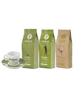 Giuliano Caffè koffiebonen 3kg + 1 espresso tas GRATIS