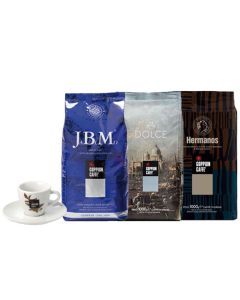 Goppion koffiebonen 3kg + 1 espresso tas GRATIS