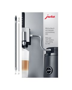 Jura Melkslang met roestvrijstalen ommanteling HP2