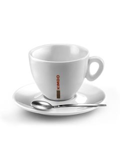 Kimbo LARGE cappuccino tas en ondertas (280 ml)