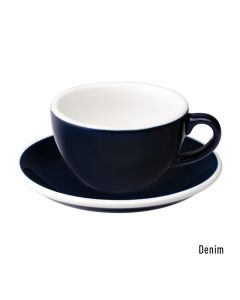 Loveramics egg cappuccino tas en ondertas (200ml) denim