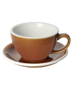 Loveramics egg café latte tas en ondertas (300ml) caramel
