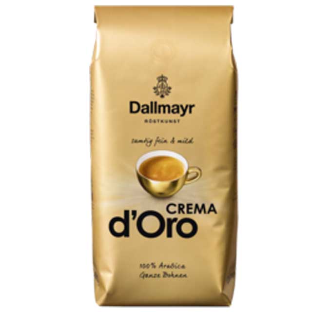 Dallmayr koffiebonen CREMA D'ORO (1kg) afbeelding