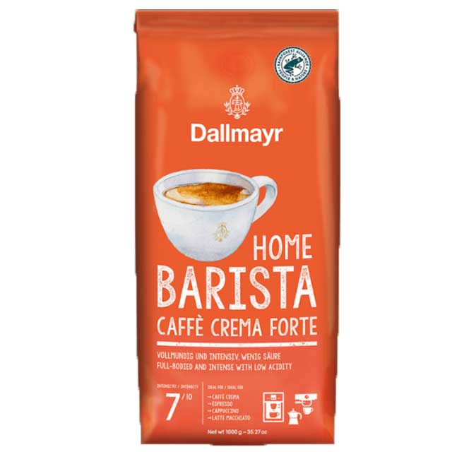 Dallmayr koffiebonen HOME BARISTA Caffè Crema FORTE (1kg) afbeelding
