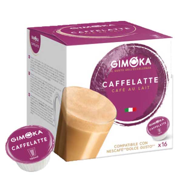 Gimoka Dolce Gusto Capsules CAFFE LATTE (16stuks)
