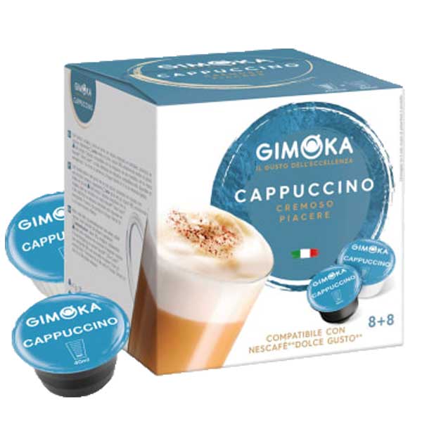 Gimoka Dolce Gusto Capsules CAPPUCCINO (2x8stuks)