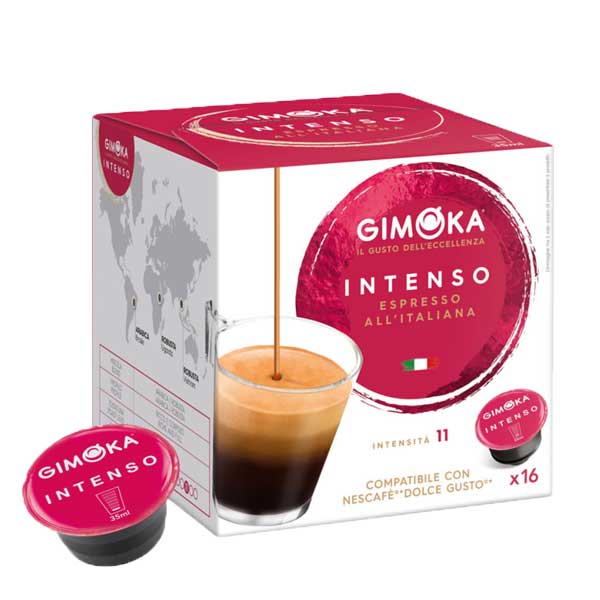 Gimoka Dolce Gusto Capsules INTENSO (16stuks)