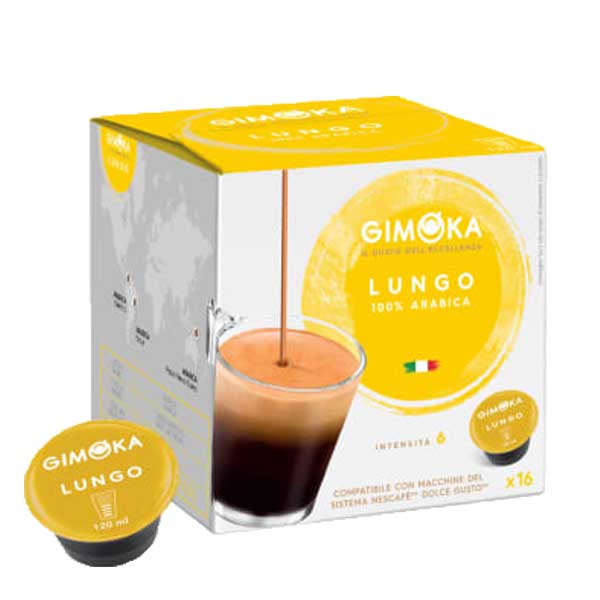 Gimoka Dolce Gusto Capsules LUNGO (16stuks)