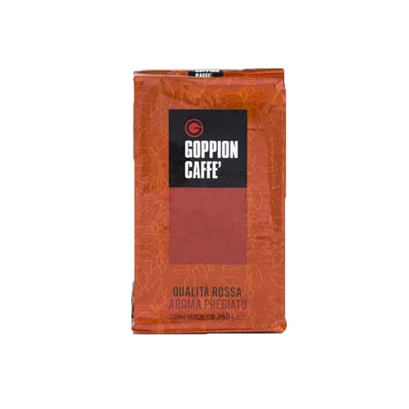 Goppion Qualita Rossa (250 gram gemalen koffie)