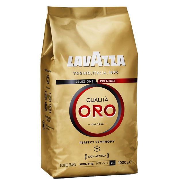 Lavazza koffiebonen qualita oro (1kg)