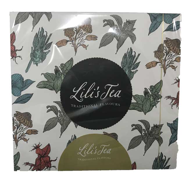 LiLi's Thee Gift box groen (4x6stuks) LiLi's Thee Gift box groen (4x6stuks)