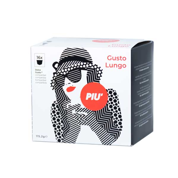 Piu Dolce Gusto capsules GUSTO LUNGO (16 stuks)