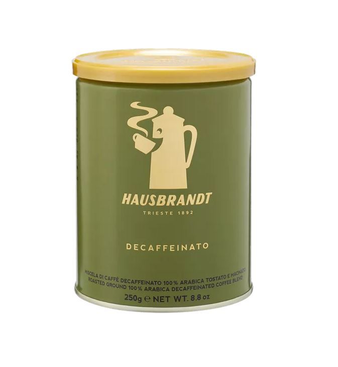 Hausbrandt Decaffeinato (250gr GEMALEN koffie)