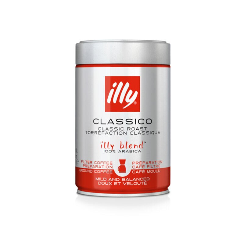 Illy FILTER maling (250gr gemalen koffie)