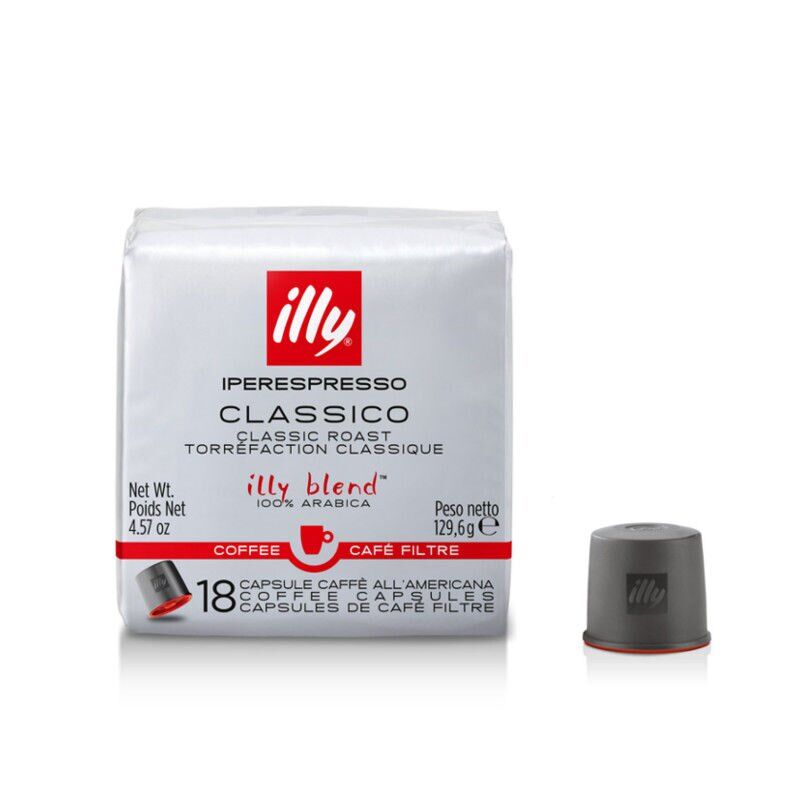 Illy iperespresso filterkoffie capsules Classico (18st)