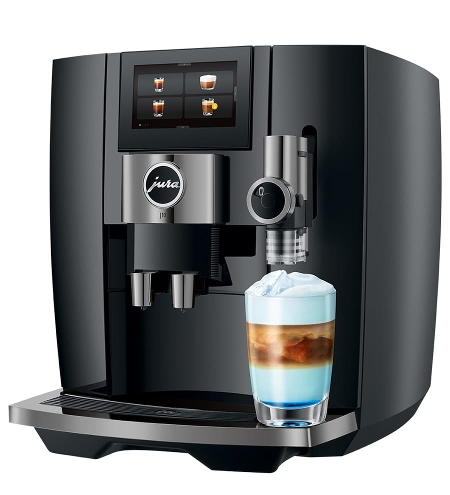 JURA J10 Piano Black (EA) espressomachine + Waardebon 25€