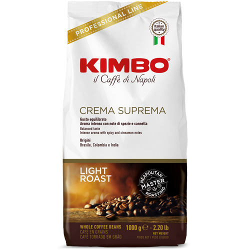 Kimbo koffiebonen Crema Suprema (1Kg) afbeelding