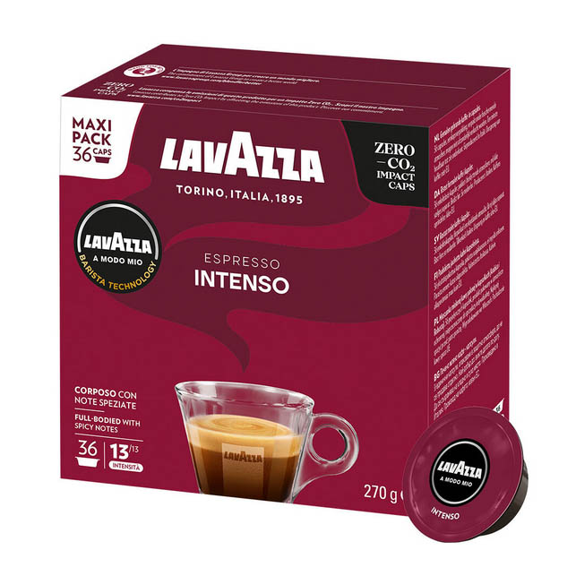 Lavazza A modo mio Intenso (36st - MAXI PACK) afbeelding