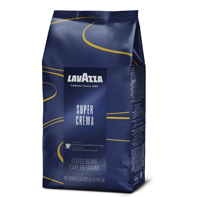 Lavazza koffiebonen espresso super crema (1kg)