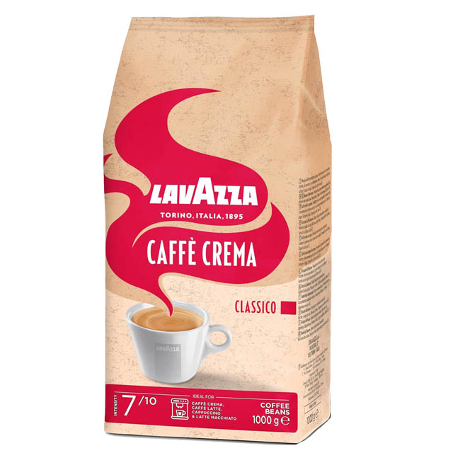 Lavazza koffiebonen caffè crema classico (1kg) afbeelding