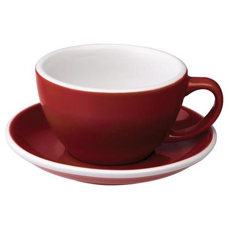 Loveramics egg caf? latte tas en ondertas (300ml) Rood