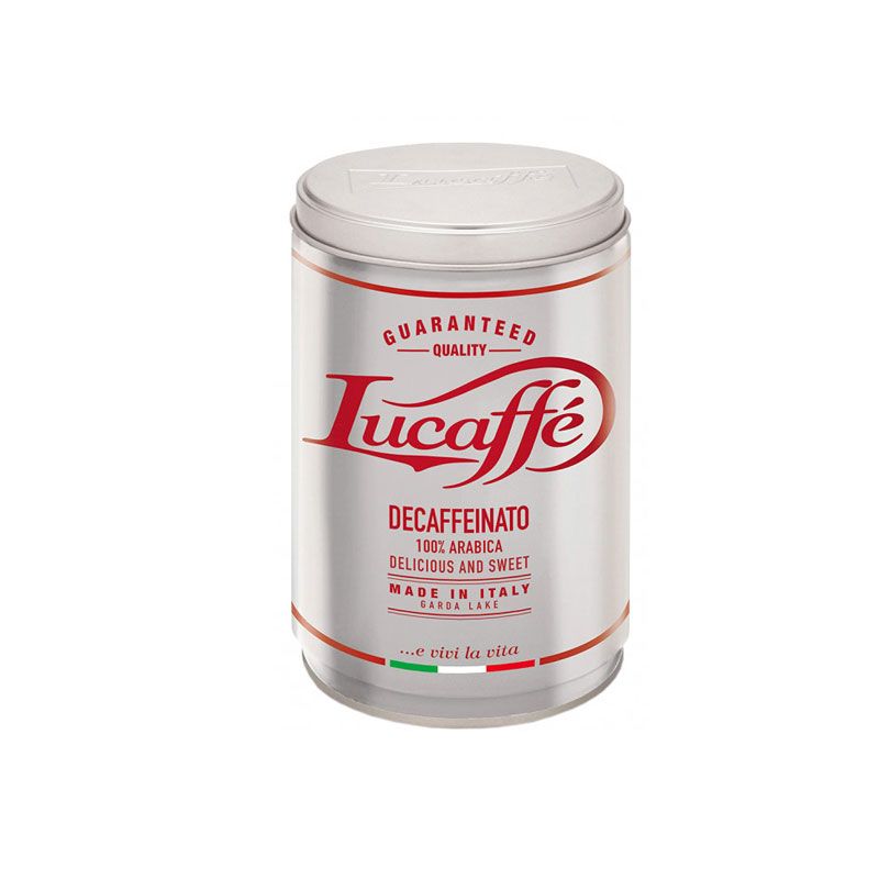 Lucaffé koffiebonen Deca (250gr)