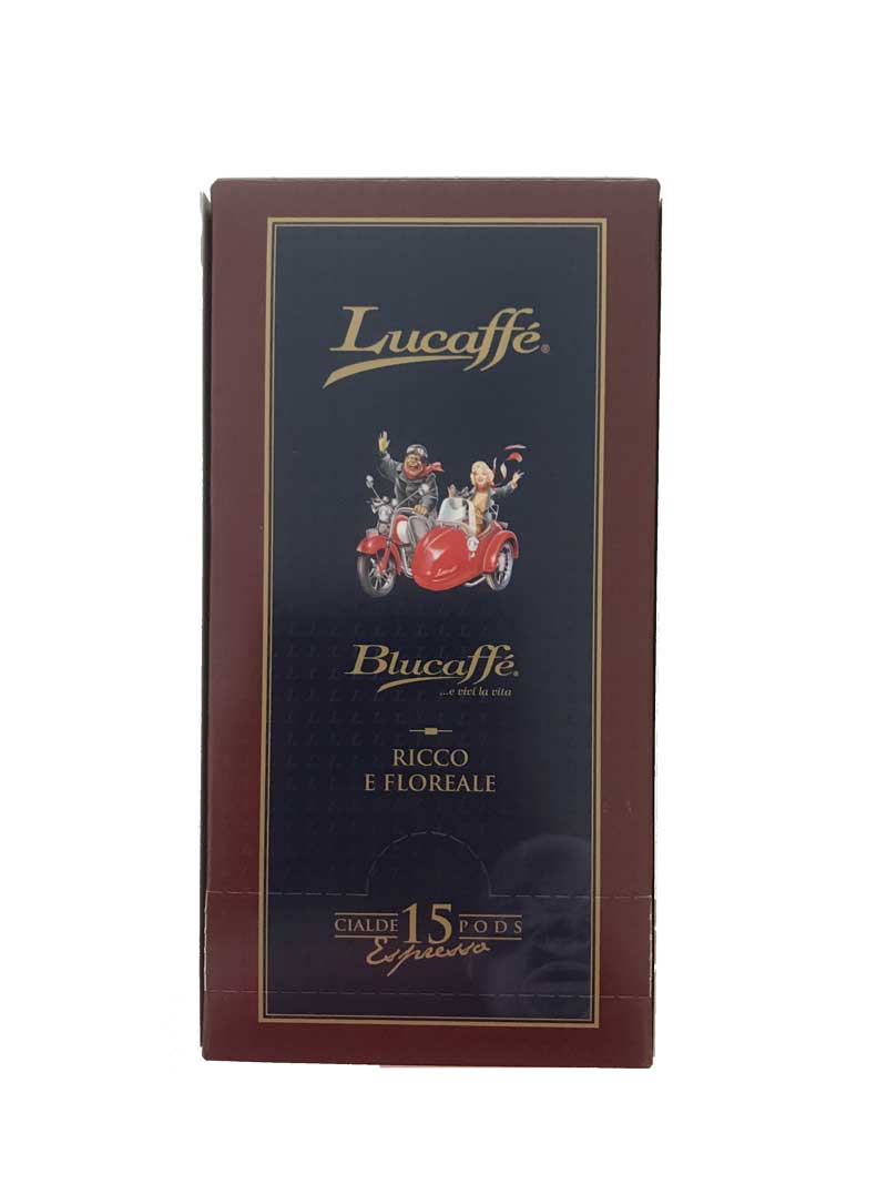 Lucaffe ESE servings Blucaffé (15 stuks)