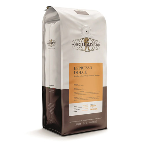 Miscela d'Oro koffiebonen ESPRESSO DOLCE ( 1kg ) Miscela d'Oro koffiebonen ESPRESSO DOLCE ( 1kg )