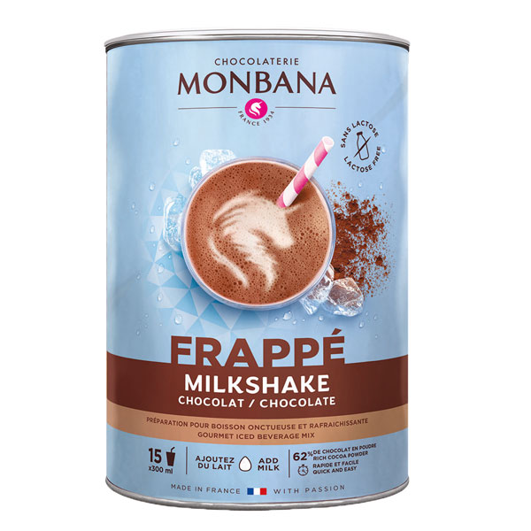 Monbana chocolade milkshake (1kg) THT 04/2024