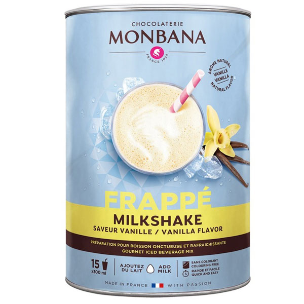 Monbana vanille milkshake (1kg)